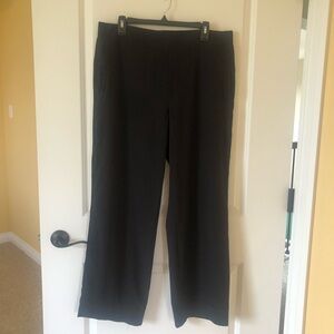 Athleta Women’s Black Wide Leg Exercise Pants. Size 16. Great Condition!!!